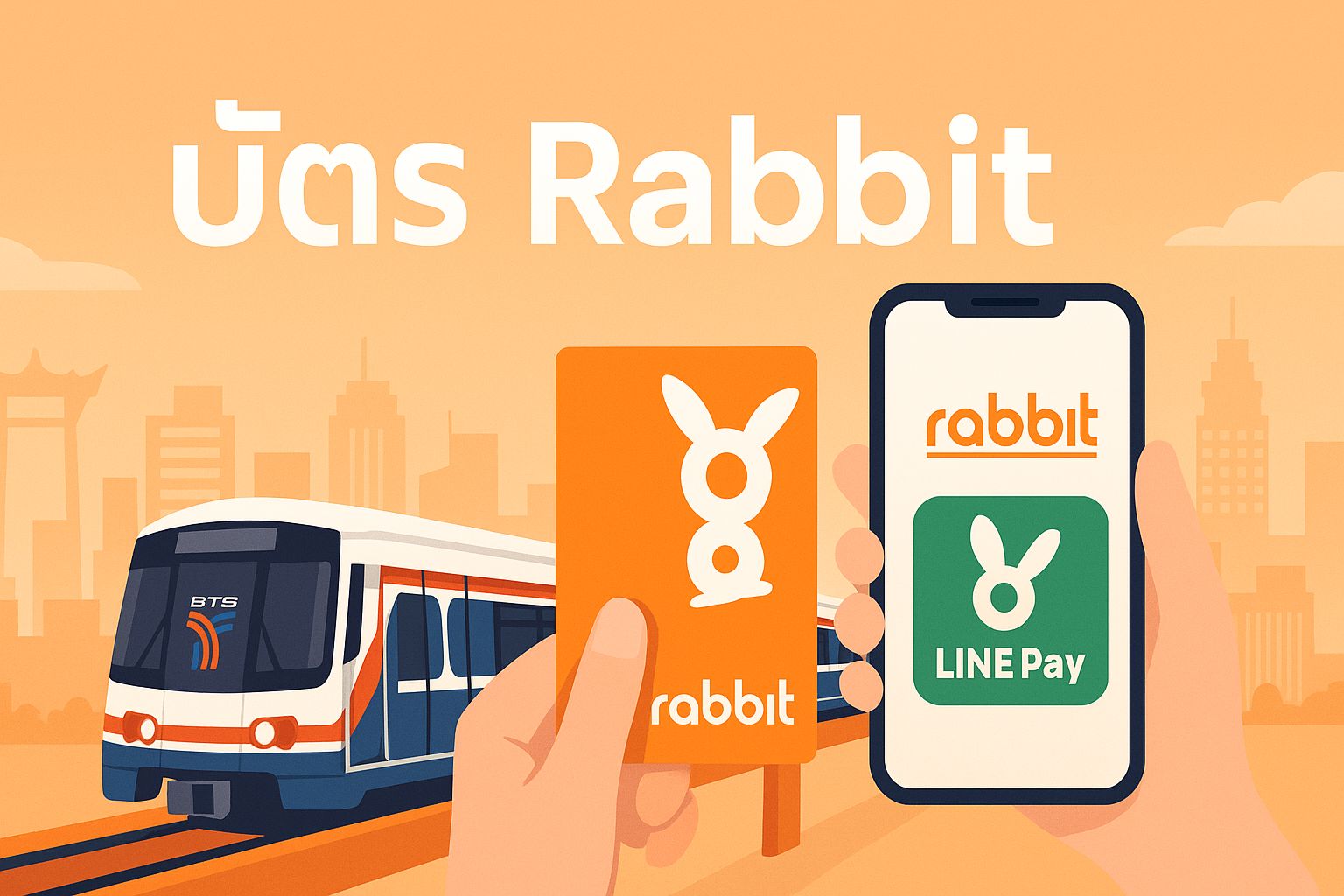 บัตร Rabbit: คู่มือการใช้งานจริง ซื้อที่ไหน เติมเงินยังไง และใช้ทำอะไรได้บ้าง