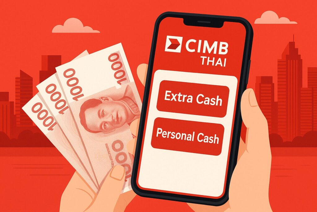สินเชื่อ CIMB Extra Cash & Personal Cash 2025: ดอกเบี้ย เงื่อนไข รีวิวครบ