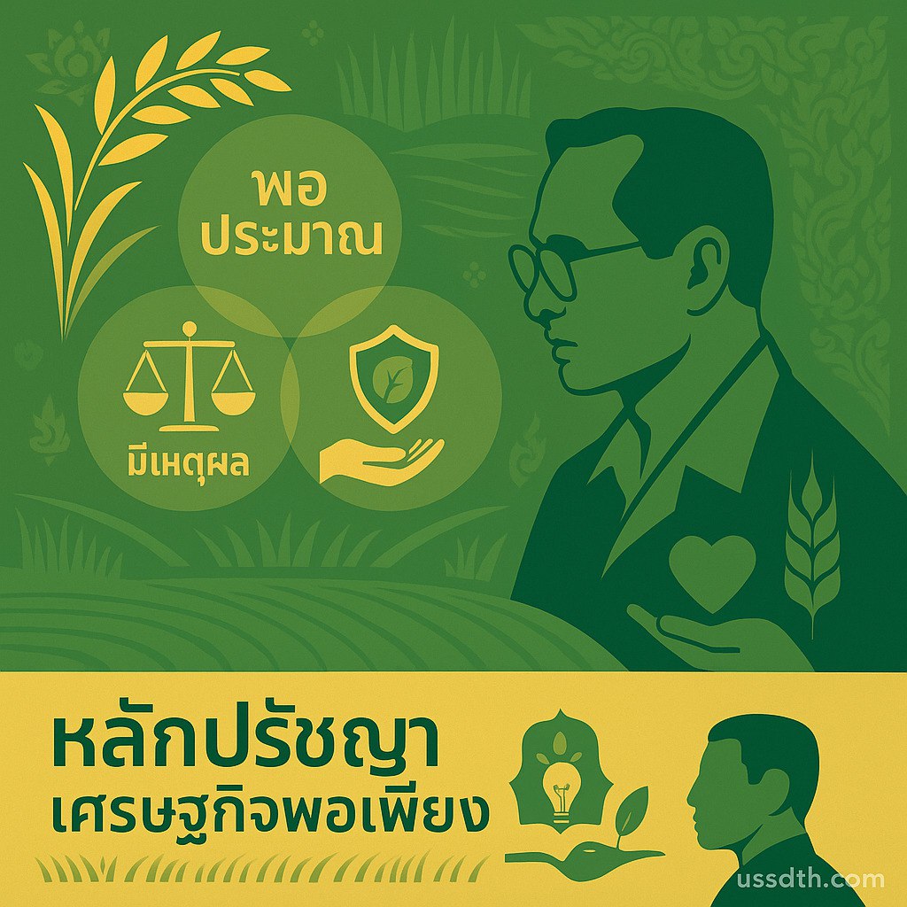 หลักปรัชญาเศรษฐกิจพอเพียง