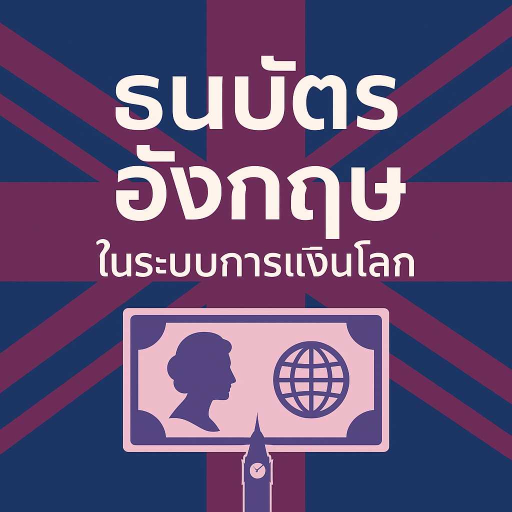 ประวัติและความสำคัญของธนบัตรอังกฤษในระบบการเงินโลก