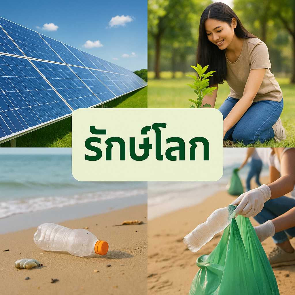 แนวทางการใช้ชีวิตที่เป็นมิตรกับสิ่งแวดล้อมเพื่ออนาคตที่ยั่งยืน