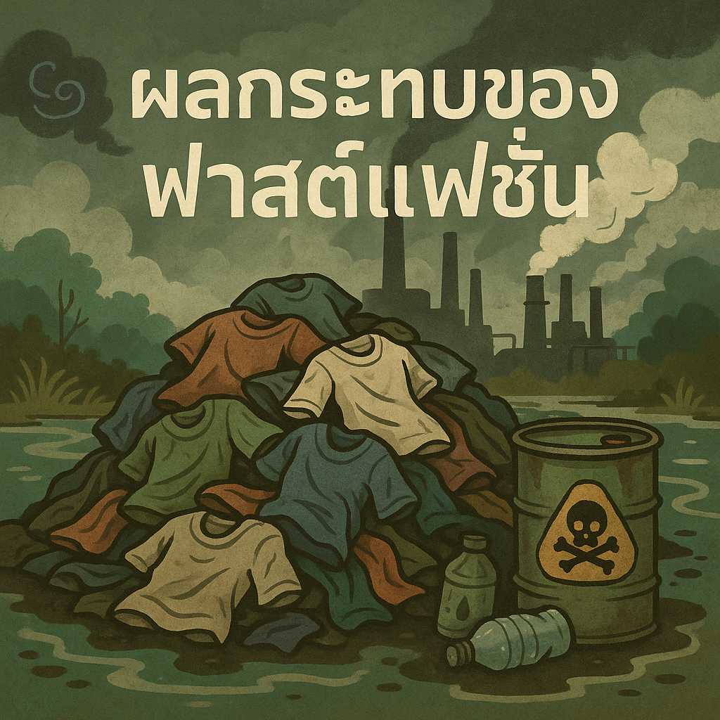 ฟาสต์แฟชั่นและผลกระทบต่อสิ่งแวดล้อมและสังคมในยุคปัจจุบัน