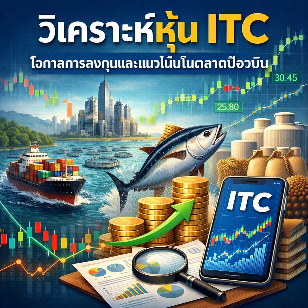 วิเคราะห์หุ้น ITC โอกาสการลงทุนและแนวโน้มในตลาดปัจจุบัน